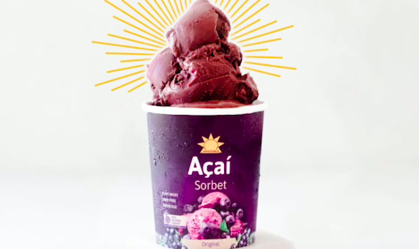 Superfood meets sorbet: Amazonia’s Acai Sorbet has landed in Coles   Image
